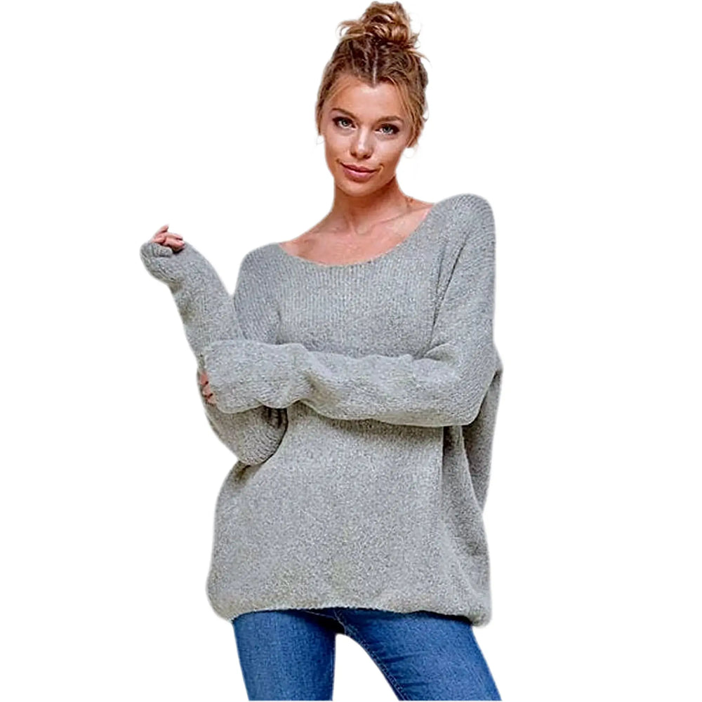 Caramela 'Penelope' Solid Sweater Top