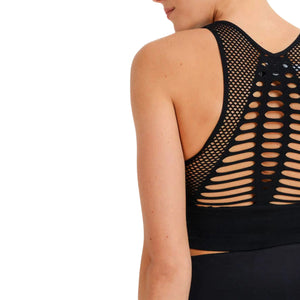 Mono B- Laser Cut Seamless Sports Bra Mono B