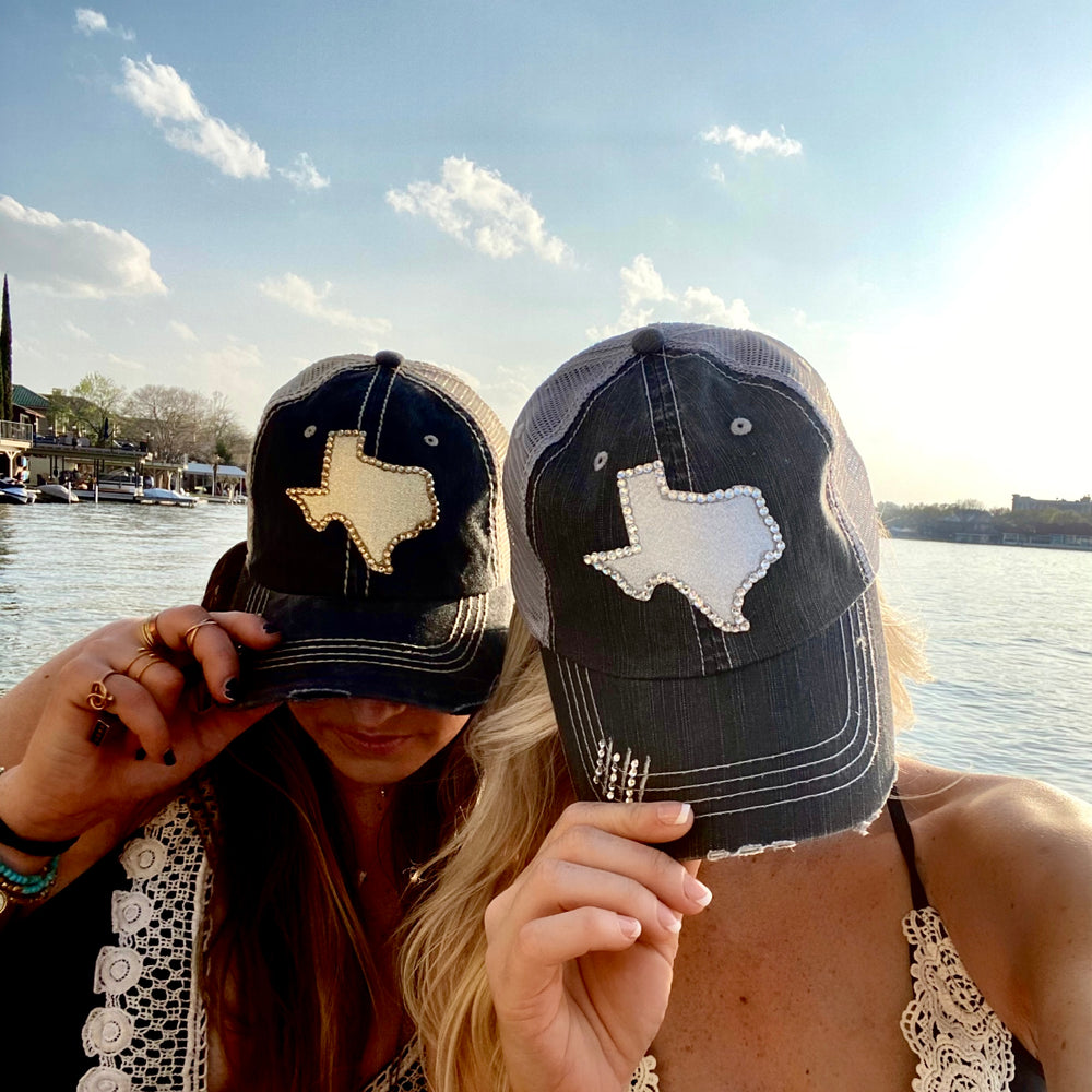 State of Texas Trucker Hat Snapback