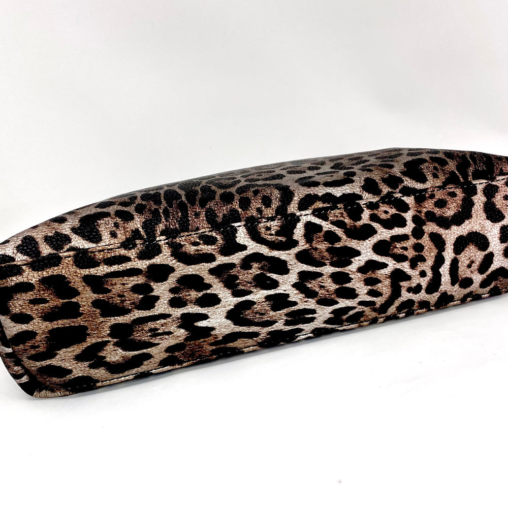 Getaway LITT Makeup Case in Bronze Leopard